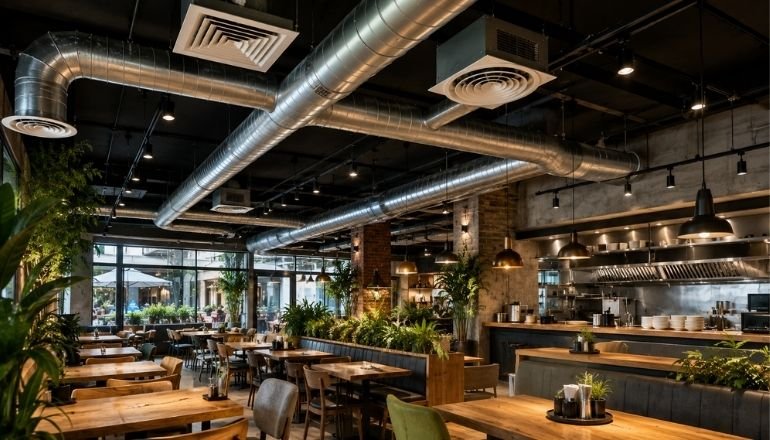 Cafe & Restaurant Havalandırma Sistemleri