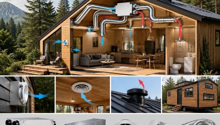 Bungalow & Tiny House Havalandırma Sistemleri hizmet